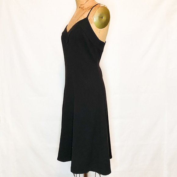Ann Taylor Spaghetti Strap Little Black Dress - Picture 3 of 6